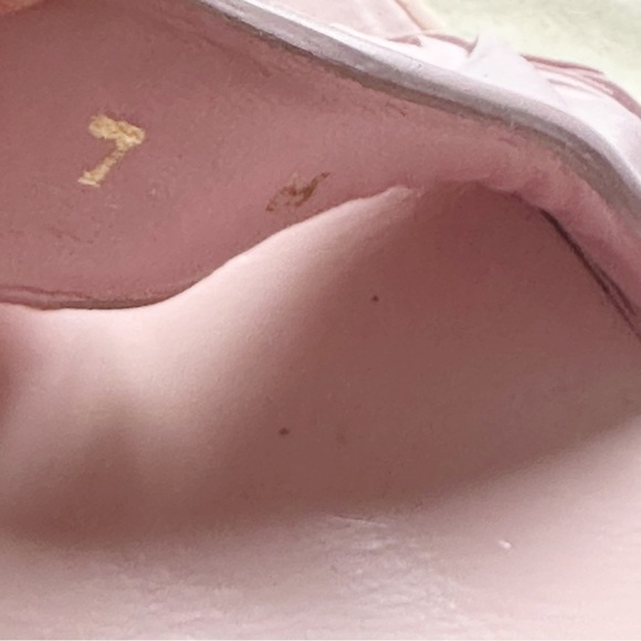 Stuart Weitzman Dusty Rose Rosita Debossed Sandals Rubber Slides 7 BarbieCore - Picture 11 of 13